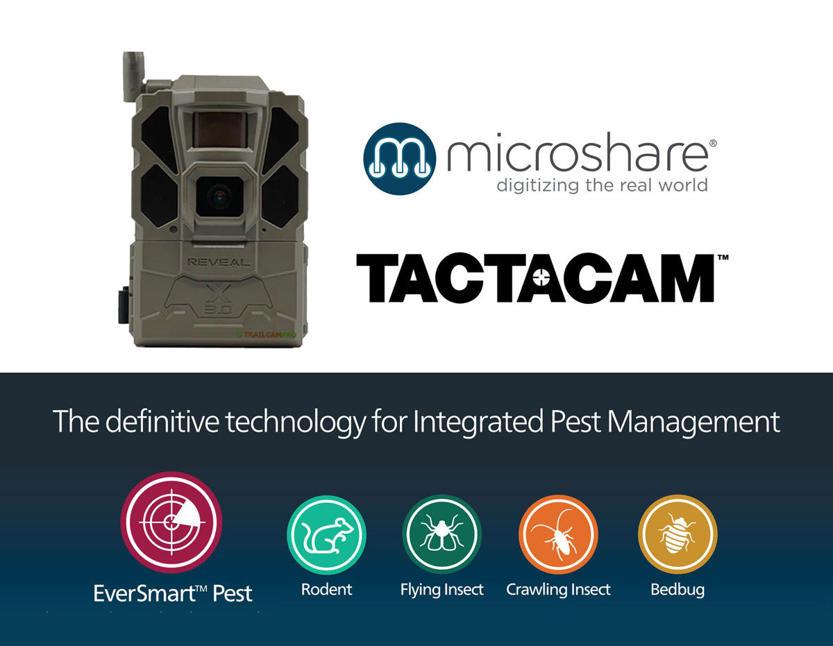 Generacion_IoT's tweet card. Microshare y Tactacam lanzan una solución pionera para el control remoto de plagas con cámaras celulares