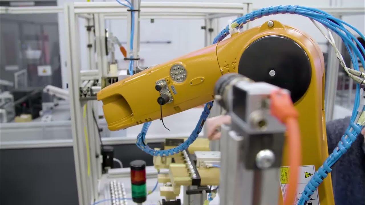 IMR_ie's tweet card. Introduction to IMR's Industry 4.0 Pilot Factory