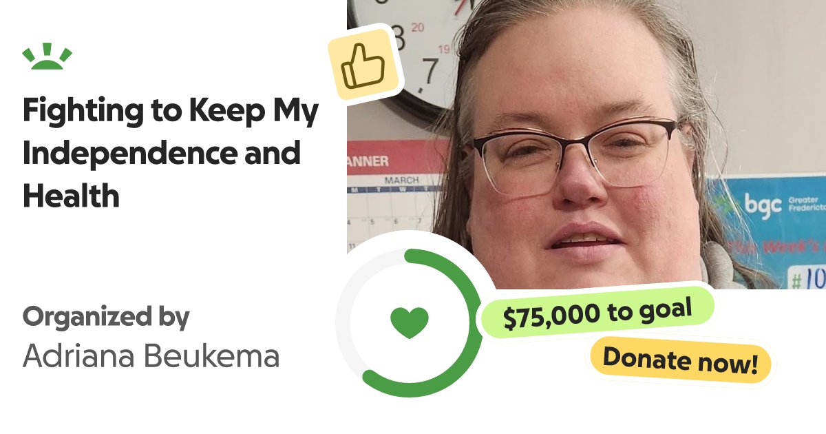 PoetsKitten's tweet card. Help Adriana Rebuild Her Life and Independence. My name is Adriana. Fo… Adriana Beukema needs your support for Fighting to Keep My Independence and Health