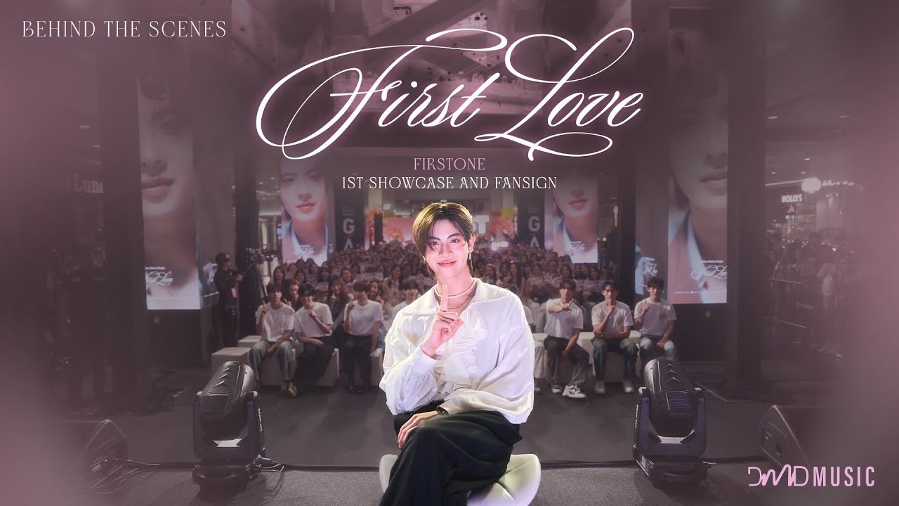 _khaow_jaow's tweet card. FirstOne 1st Single ‘First Love’ Showcase & Fansign Event | Behind...
