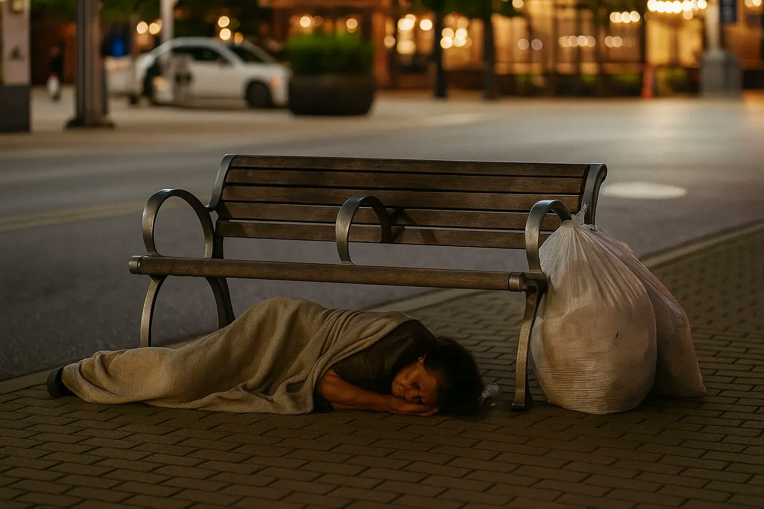 javnirizik's tweet card. Наиме, ради се о облику просторне контроле и социјалне сегрегације – архитектура секористи као алат против сиромаштва, уместо да му се систем