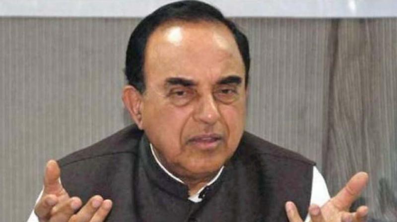 Swamy39's tweet card. The BJP was attempting to use Ramana Dikshitulu to attack the TDP.