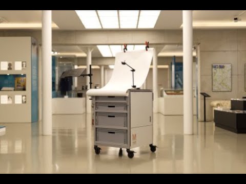 Museen_in_BRB's tweet card. Das Digi-Mobil in der Museumsfabrik Pritzwalk