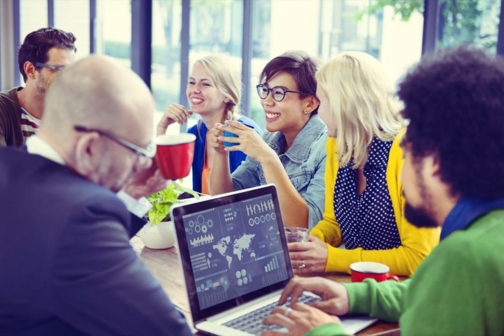 Entrepreneur's tweet card. Be kind and competent, then just watch how eager people are to do business with you.