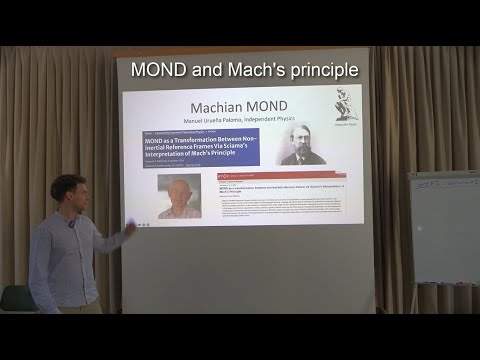 IndPhysics's tweet card. PAMO Conference: MOND and Mach's Principle