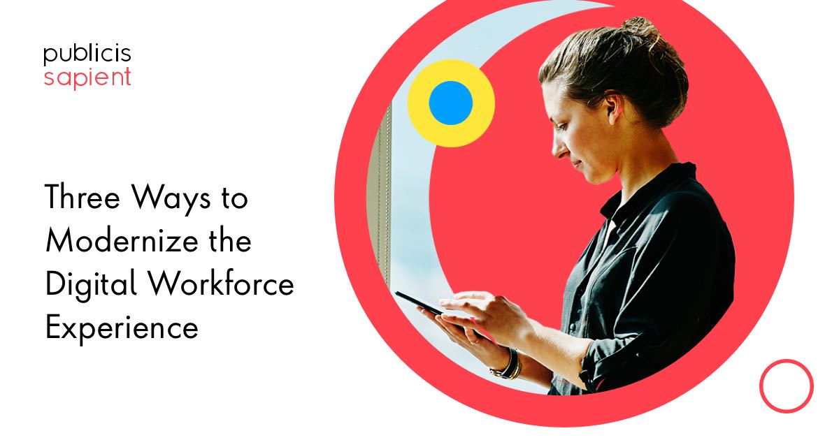 SalesforceRob's tweet card. Attract and retain tech talent in the consumer products industry by digitizing the employee experience.