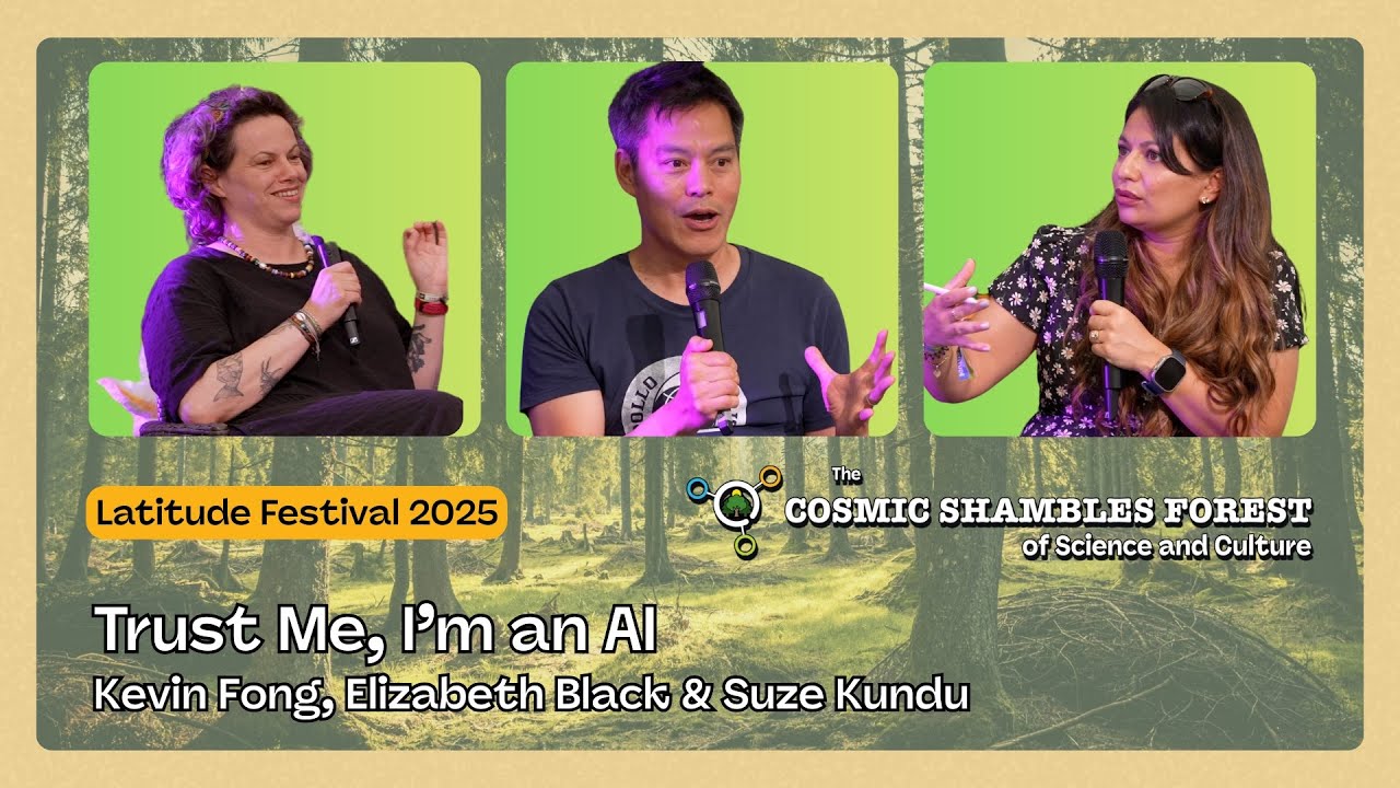 kclinformatics's tweet card. Trust Me, I'm an AI | Kevin Fong, Elizabeth Black & Suze Kundu Panel...