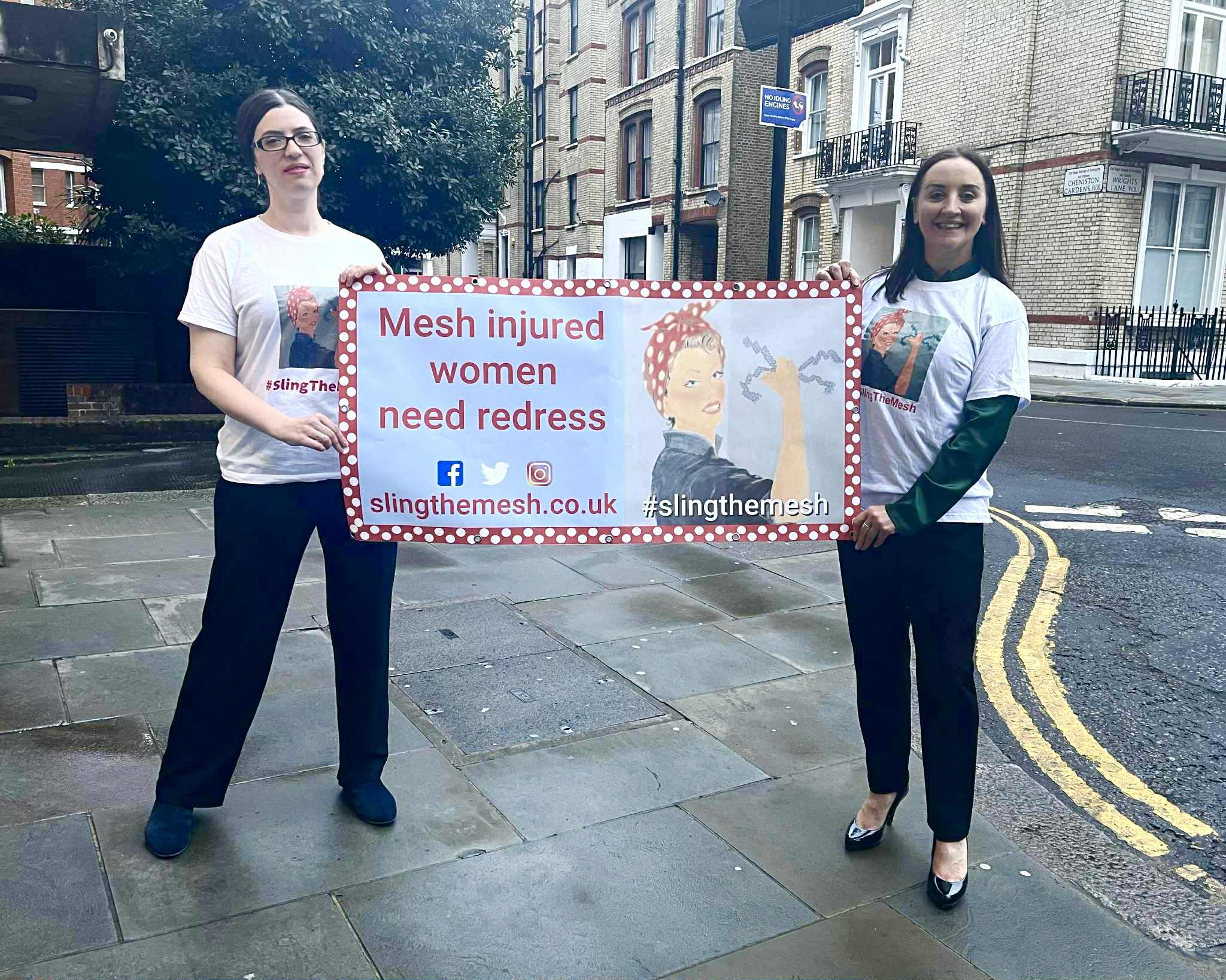 KathSansom's tweet card. A Cambridgeshire mum, who founded the Sling The Mesh campaign, has won a prestigious HealthSense award that is normally reserved for academics.