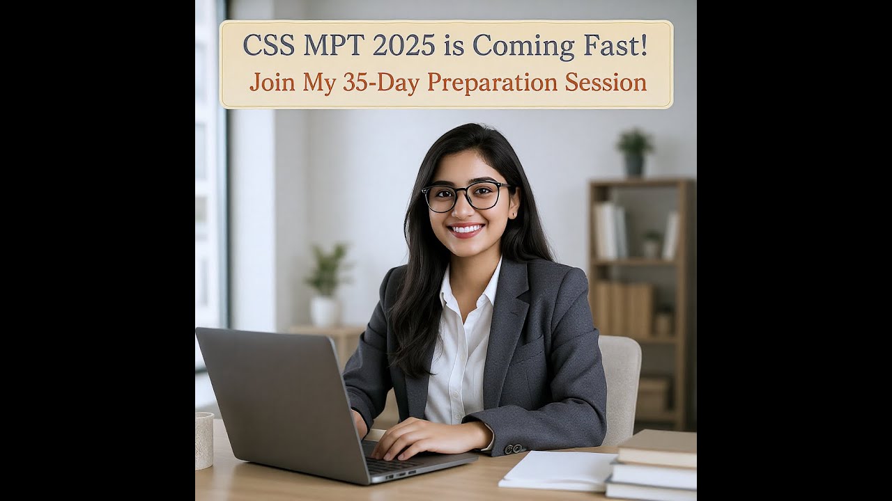 AdvDhillonJutt's tweet card. CSS MPT 2025 is Coming Fast! Join My 35-Day Preparation Session