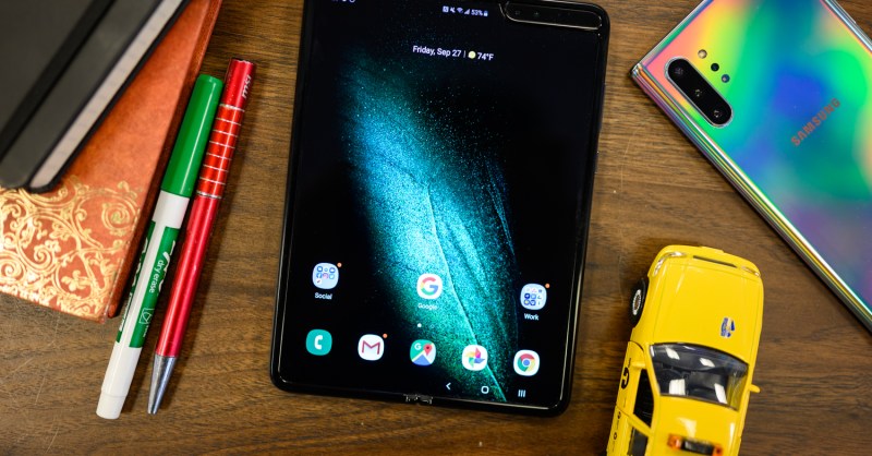 DigitalTrends's tweet card. Today marks a milestone in the era of foldable smartphones. Samsung has officially put its legendary first-generation Galaxy Fold out to pasture.