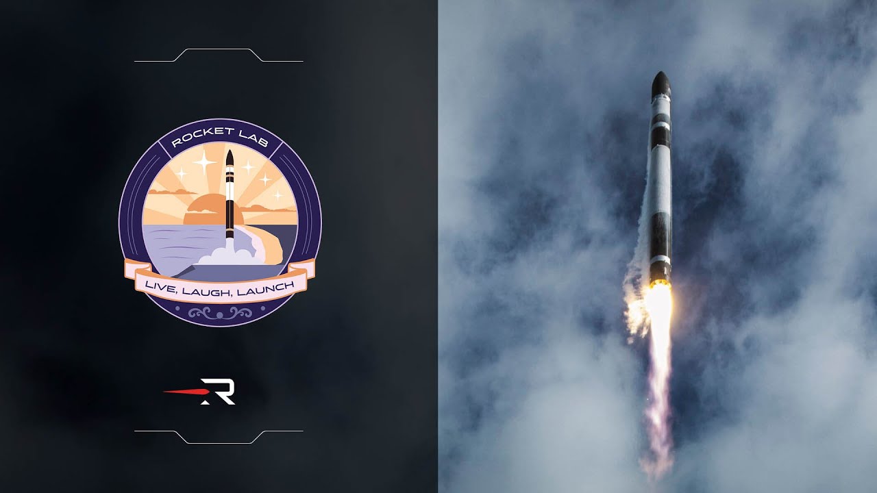 chrisbotics's tweet card. Rocket Lab - 'Live, Laugh, Launch'