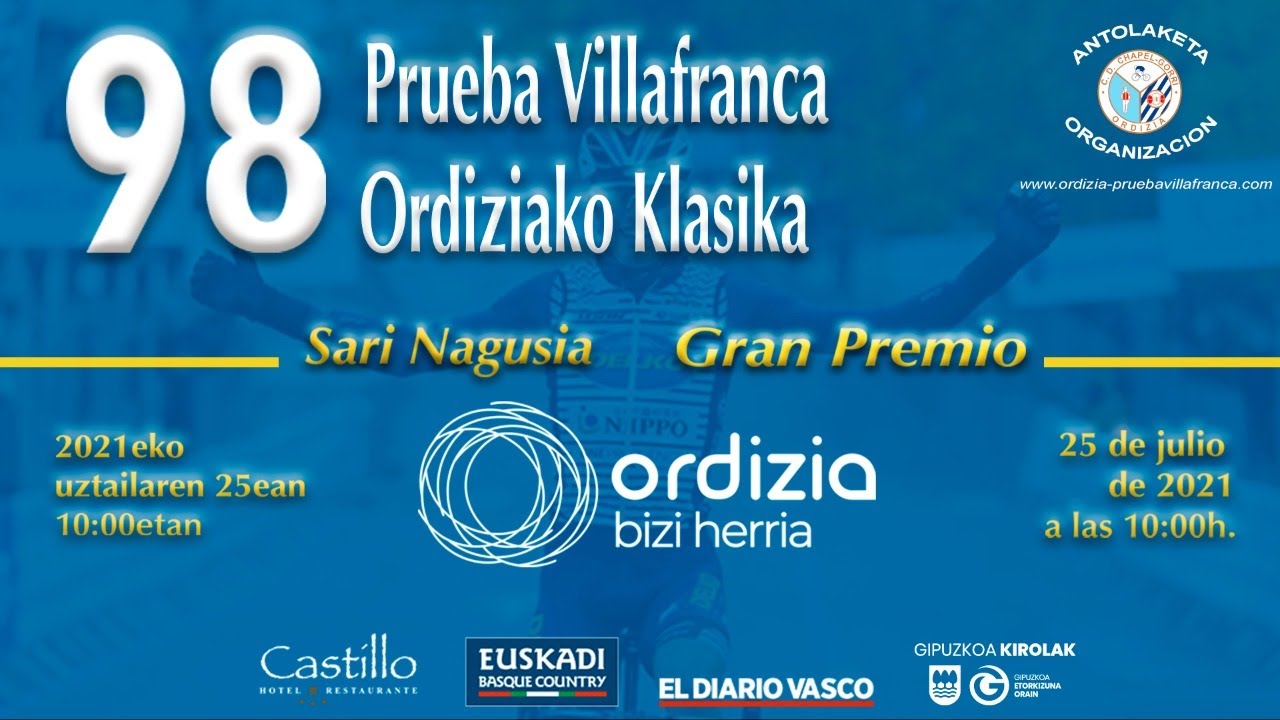 PVOK_'s tweet card. 98 Prueba Villafranca / 98. Ordiziako Klasika