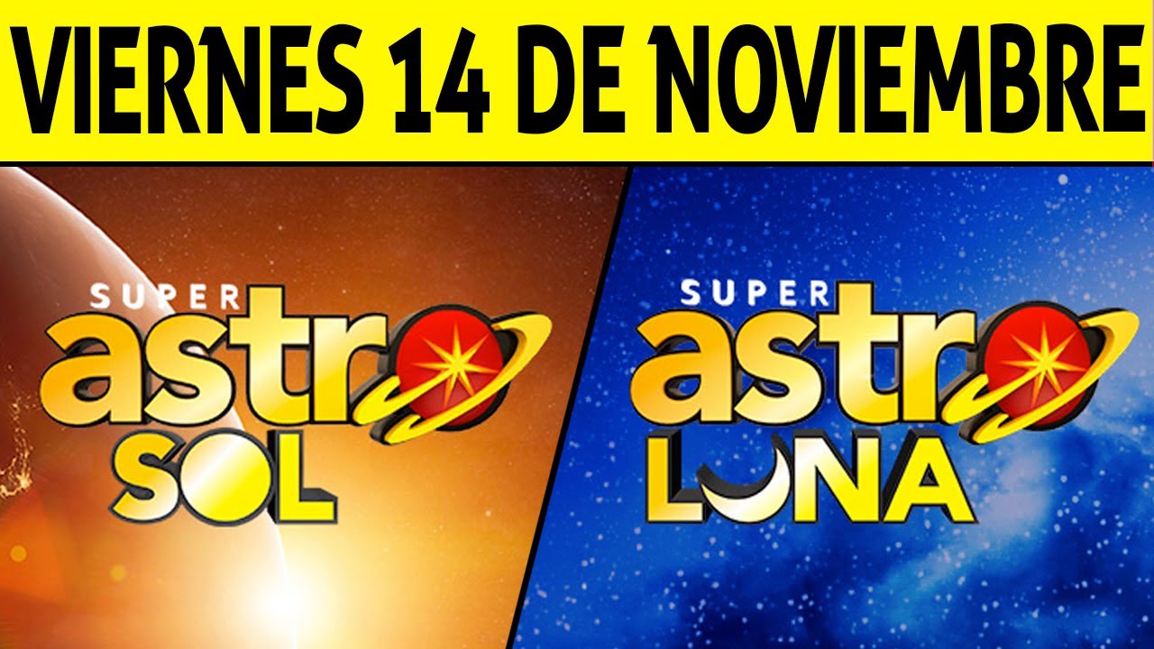 COL_RESULTADOS's tweet card. Resultado ASTRO SOL y ASTRO LUNA del Viernes 14 de Noviembre de 2025...