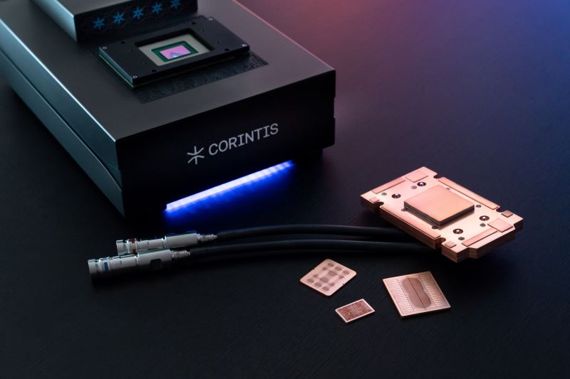 Hinshelwood_S's tweet card. Corintis raises $24 million to tackle AI chip heat, achieving a 3x cooling breakthrough with Microsoft for faster, efficient next-gen AI computation.