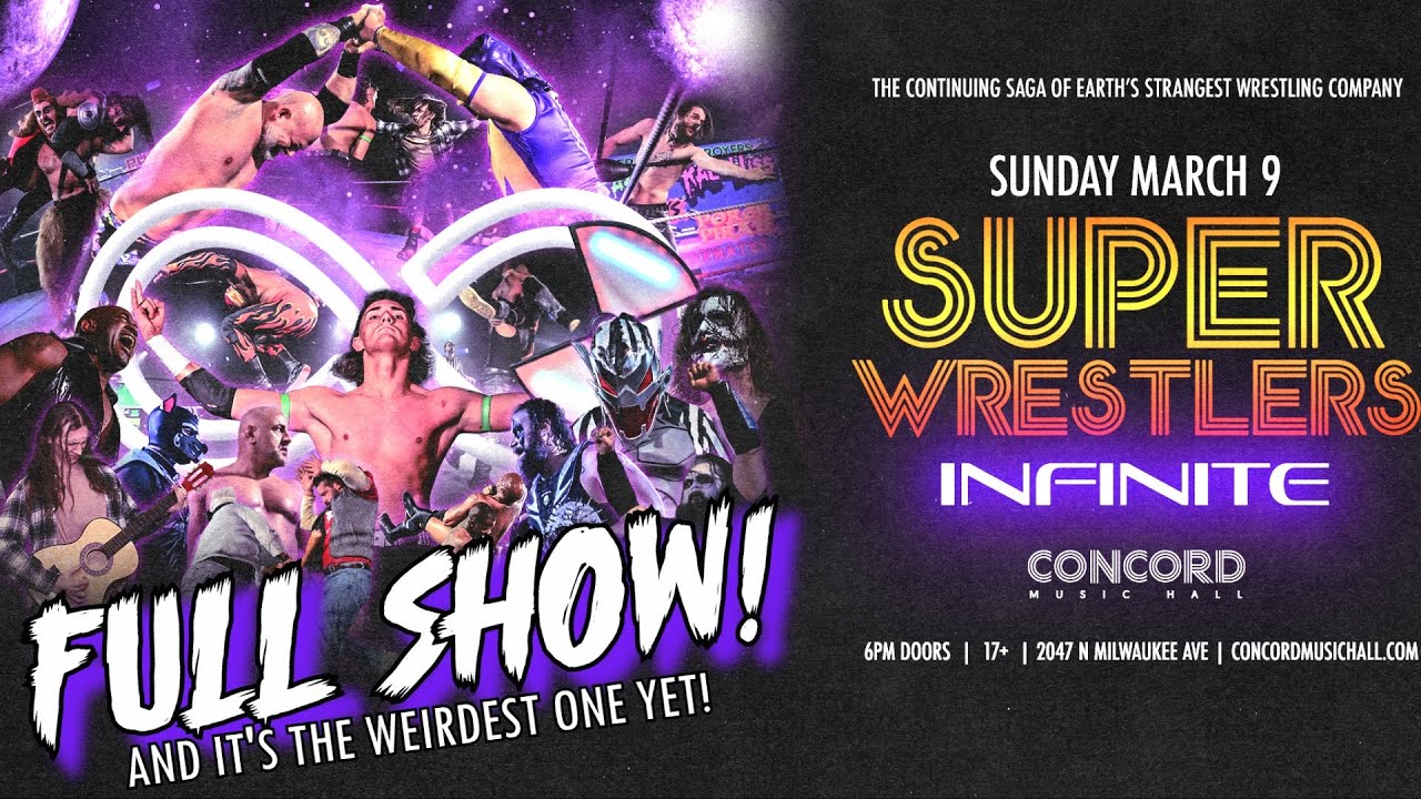 StevenFlowe100's tweet card. SUPERWRESTLERS INFINITE! (Full Show!)