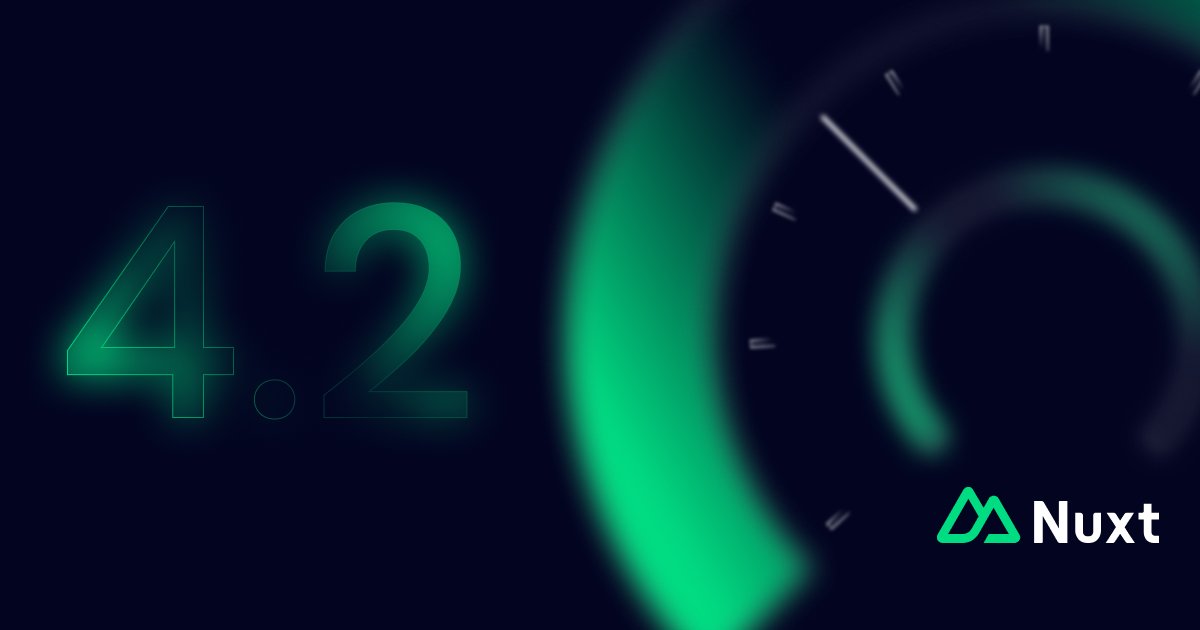 Mokkapps's tweet card. Nuxt 4.2 is out - with experimental TypeScript plugin support, better error handling in development, abort control for data fetching, and more!