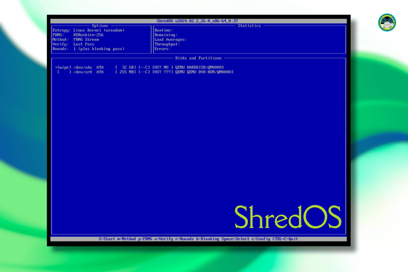 itsfoss2's tweet card. A Linux distro built to help you destroy data. Sounds pretty cool!