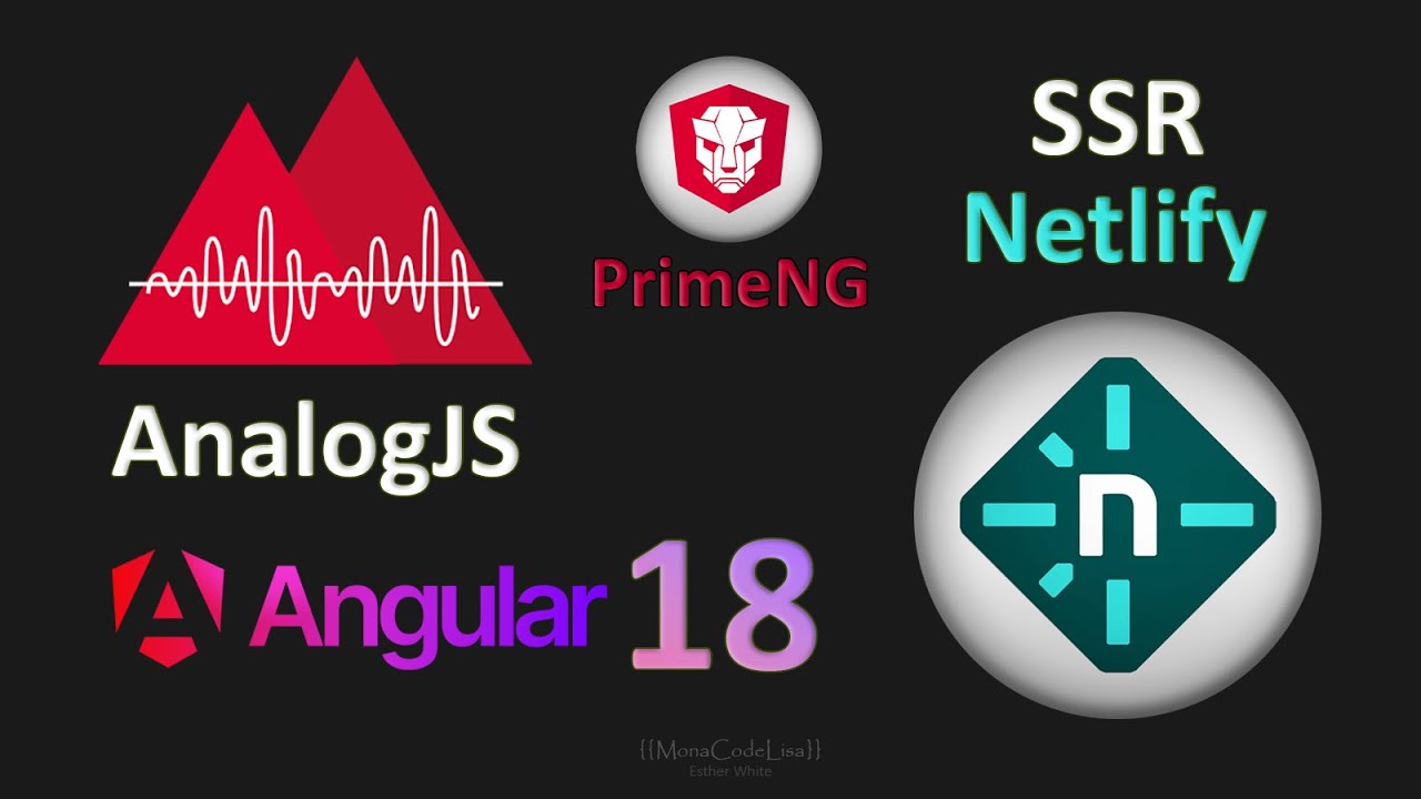 esteecodes's tweet card. AnalogJS and Angular 18 - adding PrimeNG and Deploying SSR to Netlify...