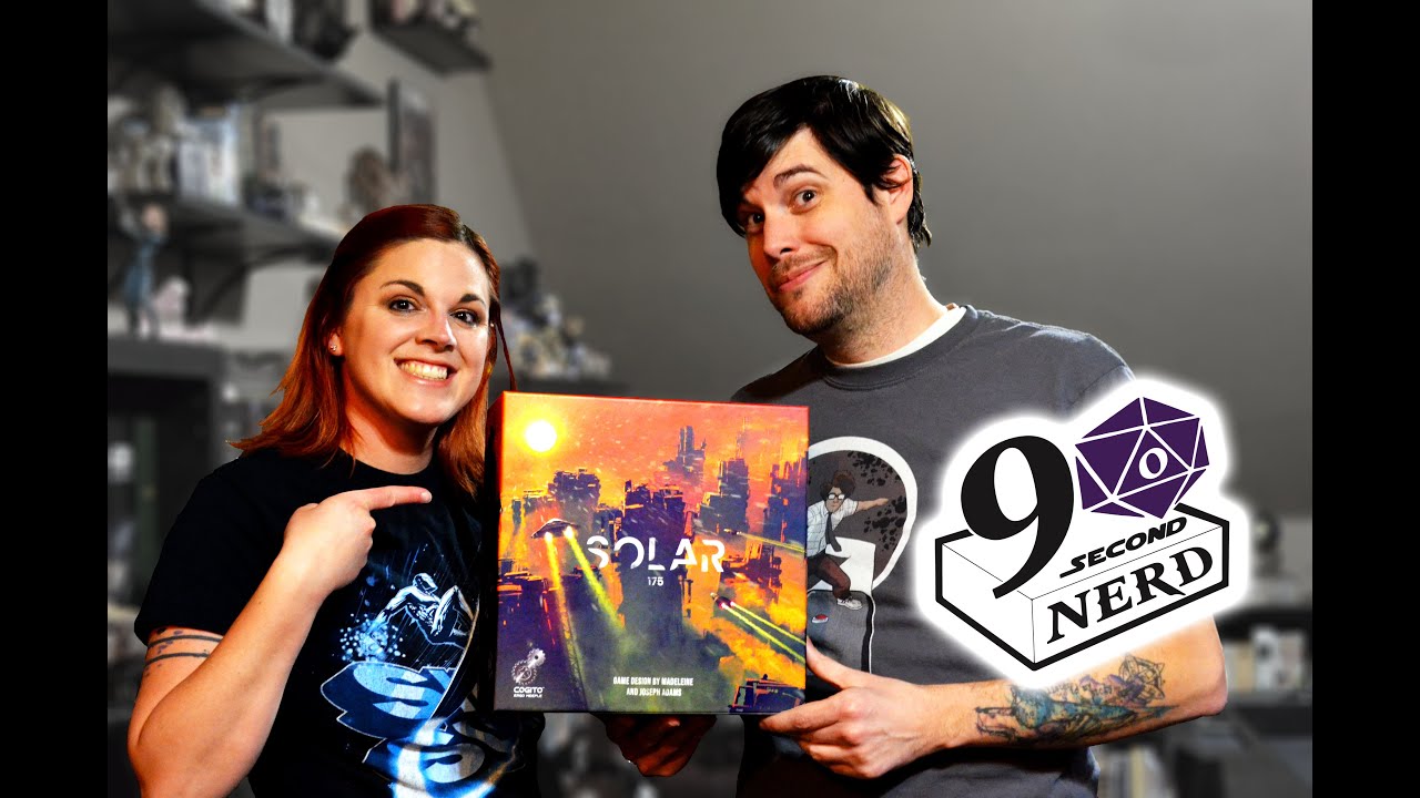 90secondnerd's tweet card. 90 Second Nerd Board Game Preview: Solar 175