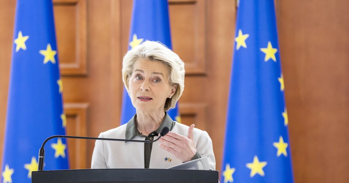 IrishTimes's tweet card. President acted without member states’ mandate to express unqualified backing for Israel