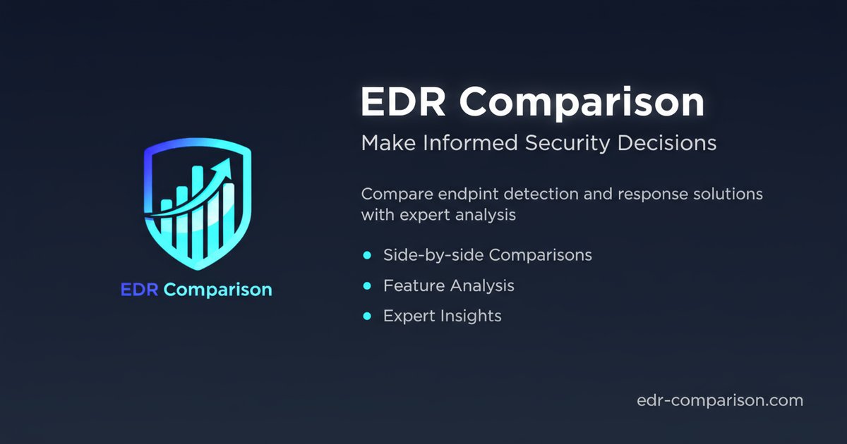 Kostastsale's tweet card. Make informed security decisions with expert EDR comparisons. Compare endpoint detection and response solutions with detailed feature analysis and side-by-side comparisons.