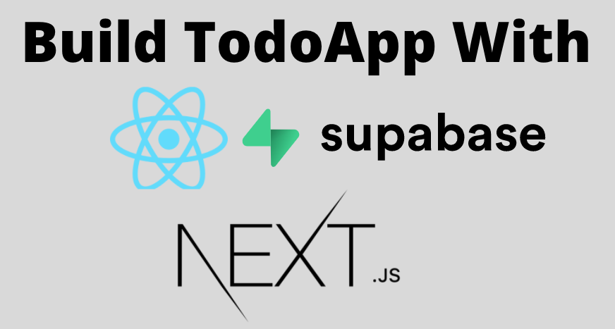 javascript_web's tweet card. Hello folks, welcome to this tutorial. Today we're going to build a production-ready Todo application with React, Next, and Supabase. Before we begin, you should be familiar with the basics of...