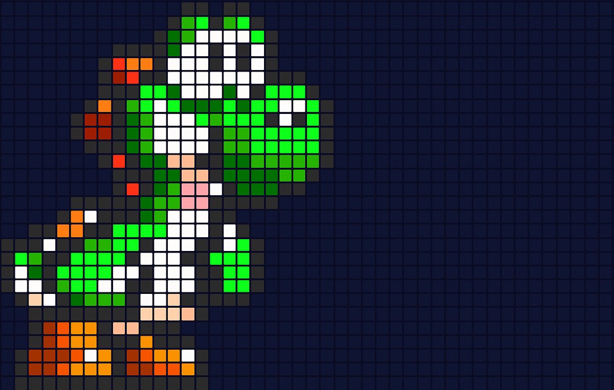 javascript_web's tweet card. Recently, I read an article outlining how to create CSS pixel art with box shadows. I thought it was a really cool idea — and thought it’d…