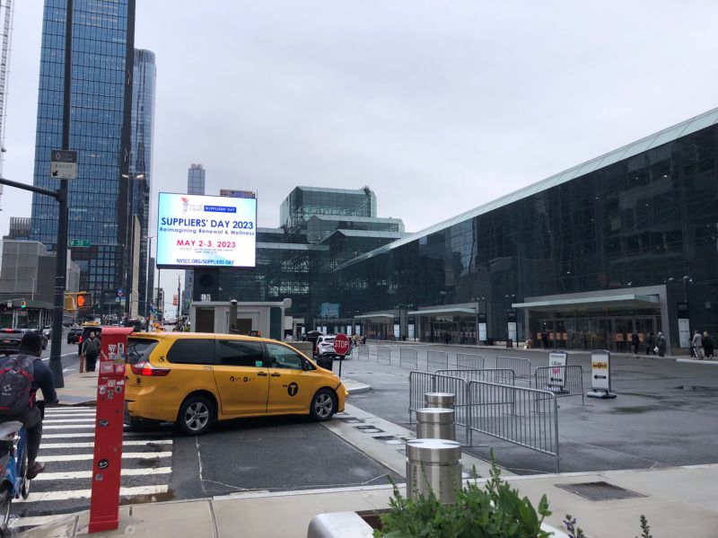 Evalulab's tweet card. Day 1 of NYSCC Suppliers' Day 2023