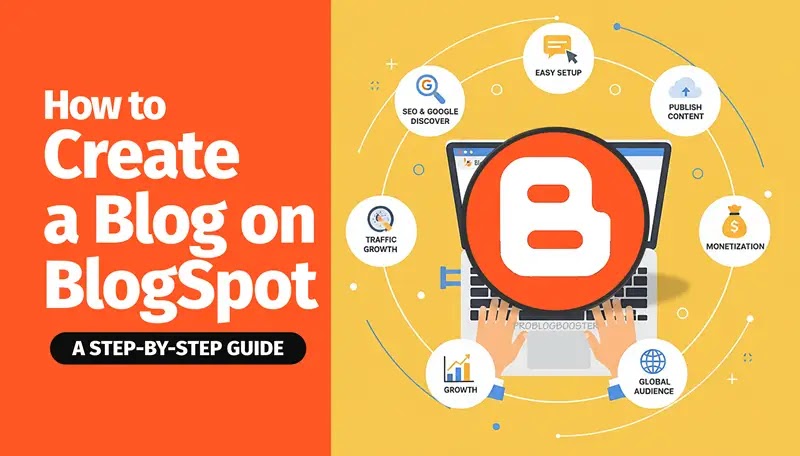 ProBlogBooster's tweet card. Start a free blog on BlogSpot with this guide! Learn simple steps to set up your blog, customize templates, and monetize with AdSense for beginners.