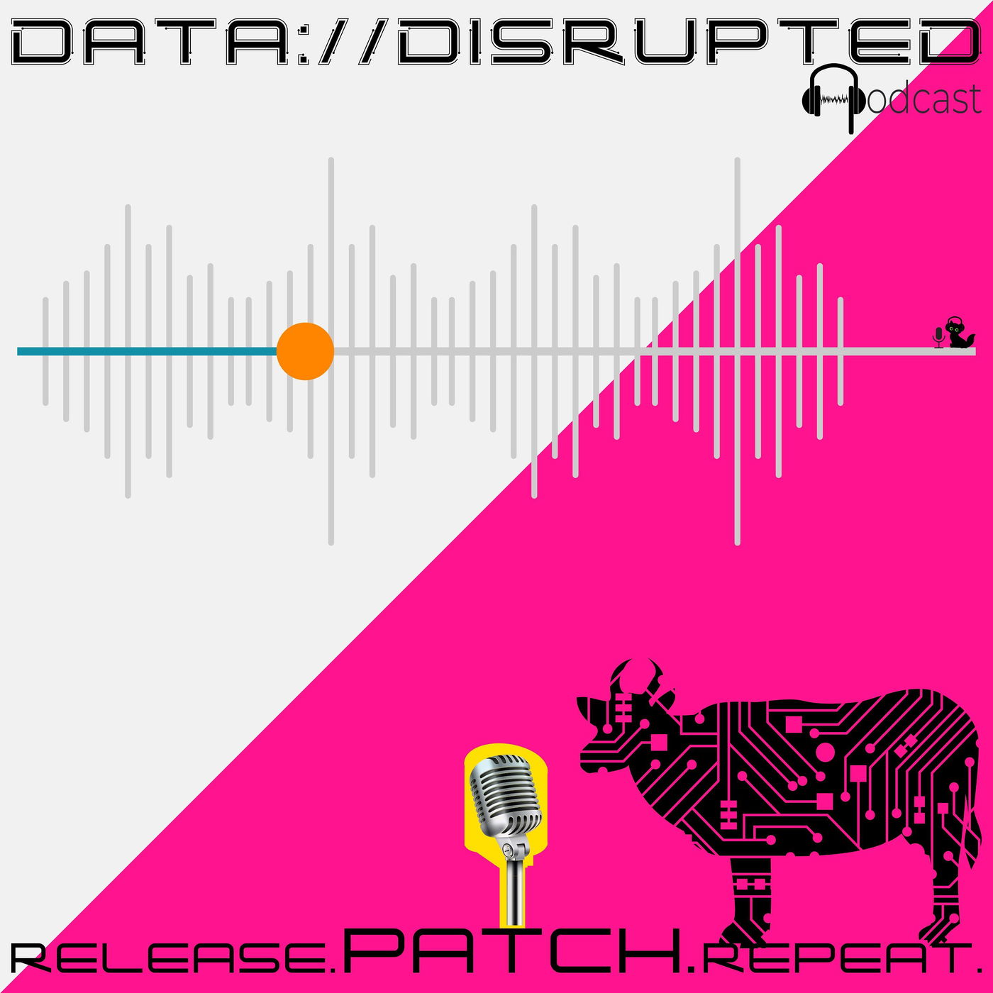 DataDisrupted's tweet card. DRPR00012: Patchmuffel und Datenkraken