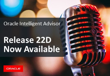 OracleIntAdv's tweet card. Intelligent Advisor Release 23A (12.2.30) is now available for public cloud and private cloud (on-premise) customers. Be sure to also review the features added to 22D since our last post.