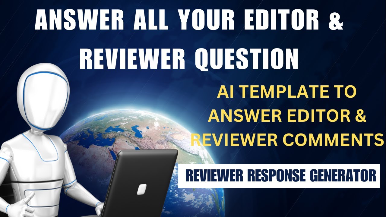 Lms_Solution's tweet card. Answer all your Editor & Reviewer Questions using AI Template |...