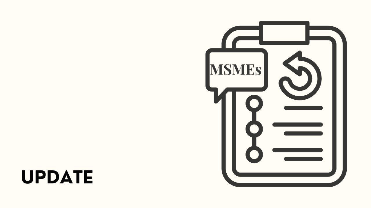 preethi571's tweet card. Introduction The Ministry of Micro, Small and Medium Enterprises (‘MSMEs’), through a Notification[i], has amended the existing criteria for classifying enterprises as Micro, Small, and Medium under...