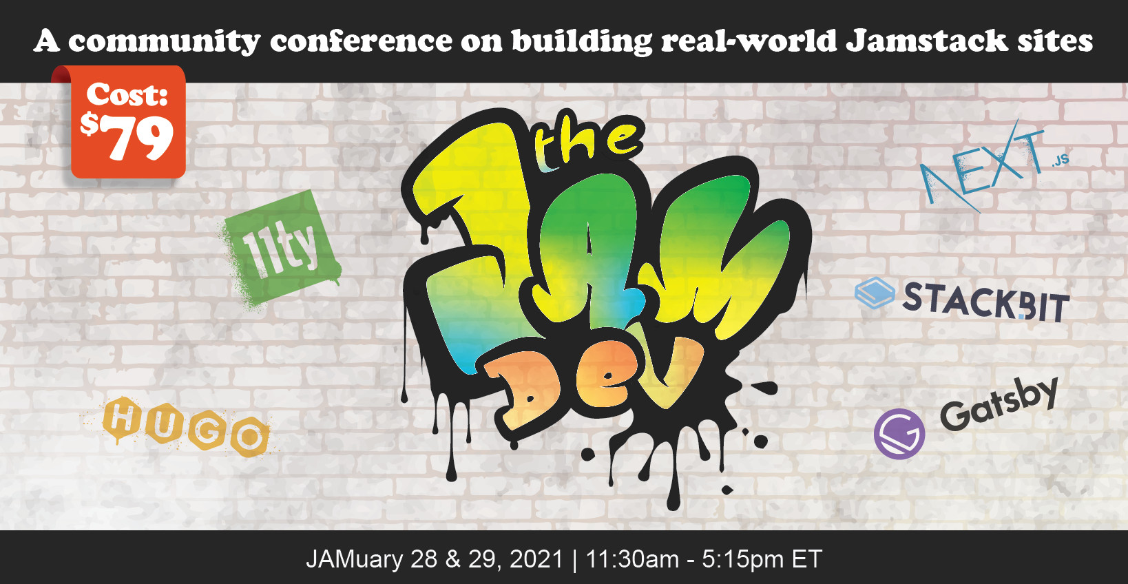 vuevixensMX's tweet card. TheJam.dev is a 2-day virtual conference focused on building real-world applications using the Jamstack.