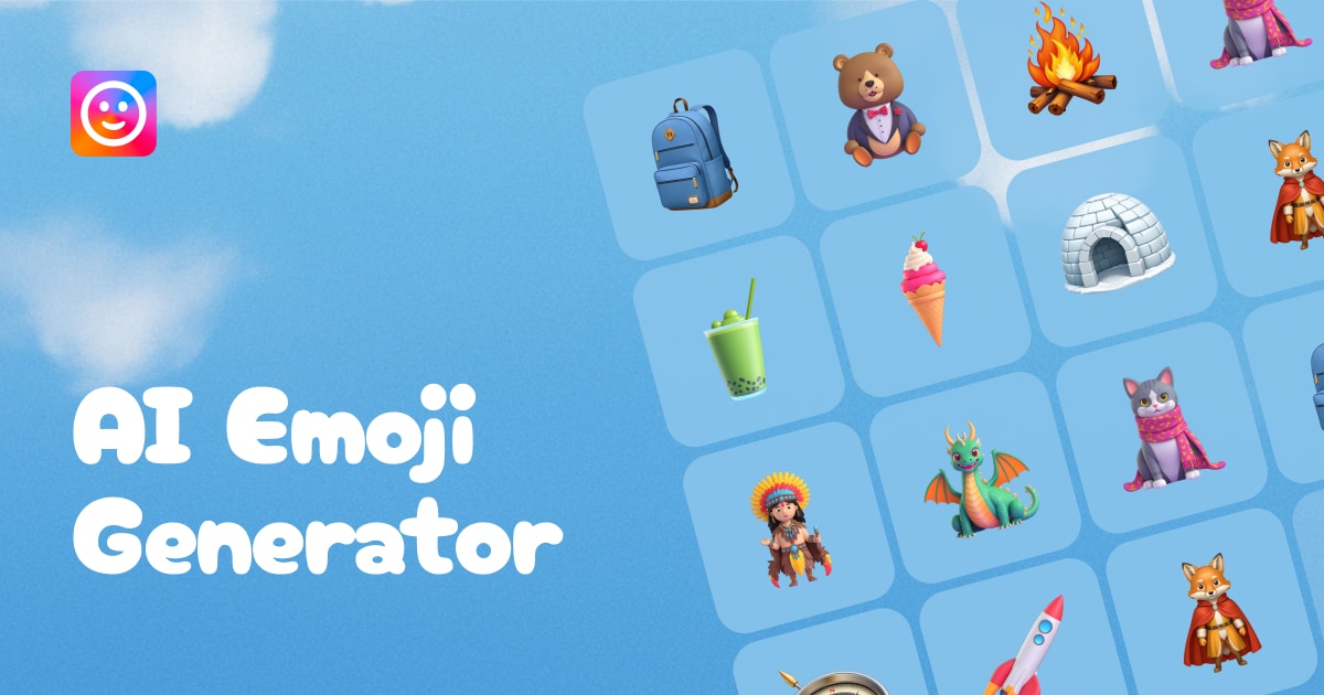 lightbox_sh's tweet card. Turn your ideas into emojis with AI Emoji Generator. Generate your favorite Slack or Discord emojis with just one click.