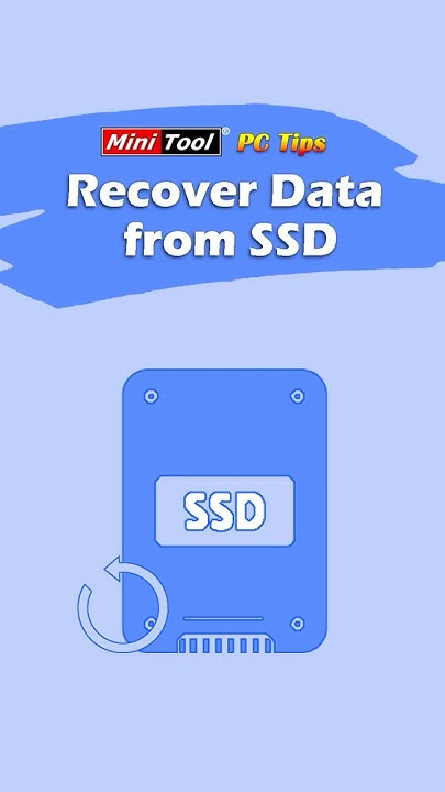 minitool_'s tweet card. How to Recover Data from SSD on Windows #windowstips #datarecovery