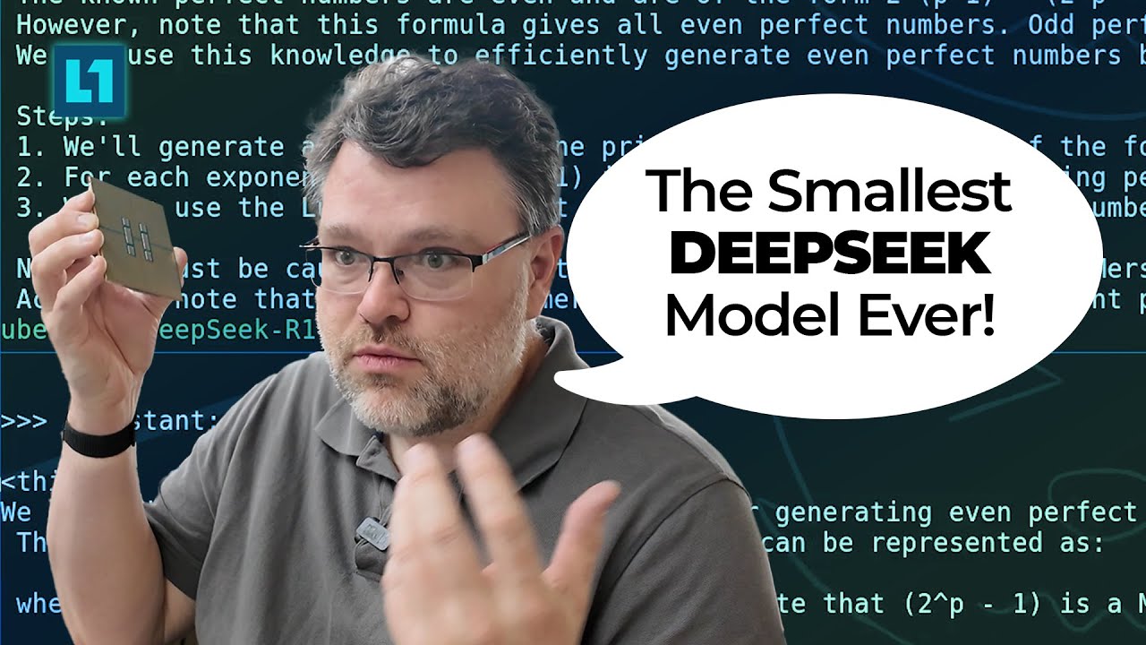 GigaComputing's tweet card. Run Deepseek locally on a 24g GPU: Quantizing on our Giga Computing...