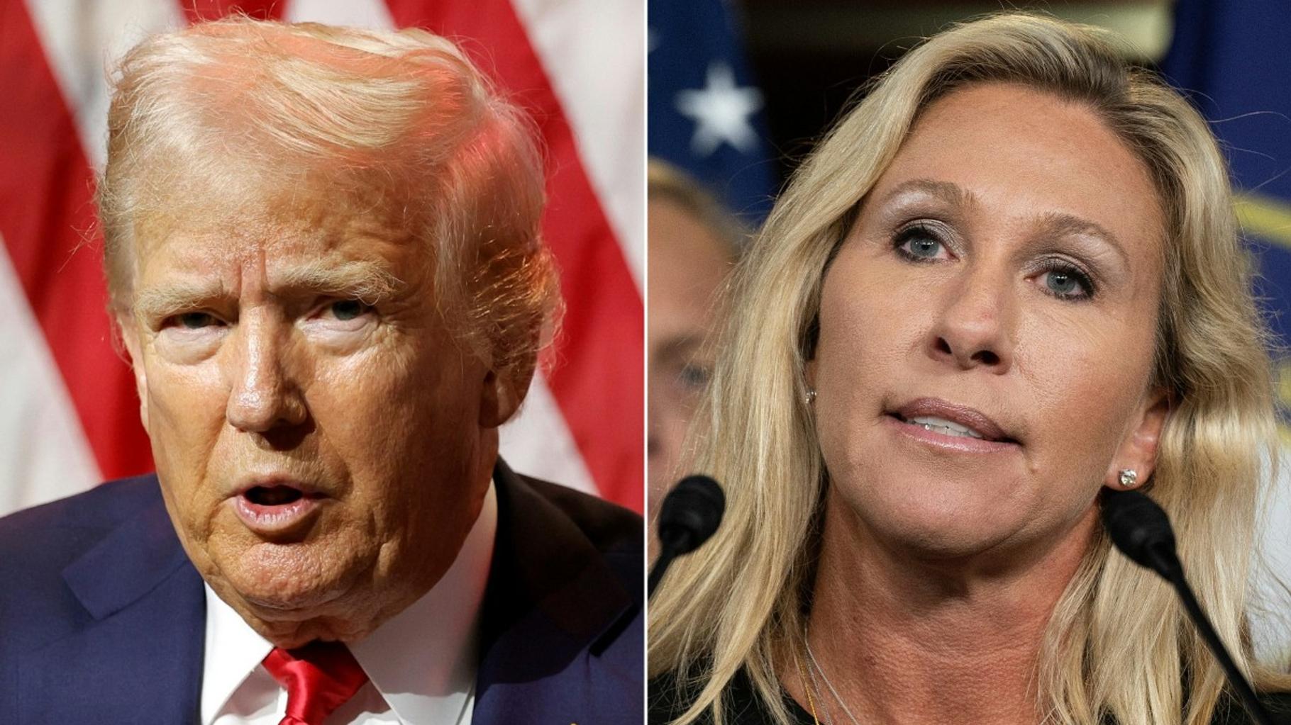 LeHuffPost's tweet card. Alors que l’élue de Géorgie appelle à plus de transparence sur l’affaire Epstein, Trump la désavoue et la traite de « folle furieuse ».