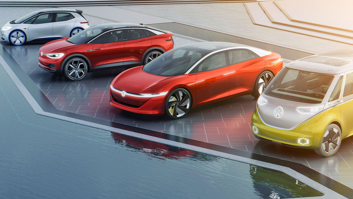 Nate_Springer's tweet card. The electric vehicle market is near its tipping point so we summarise what some of the key car makers have in mind.