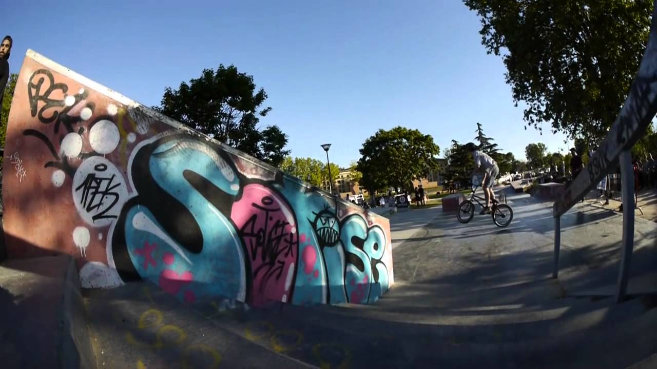 compressionbmx's tweet card. PONTKLYN BMX SESSION 2014