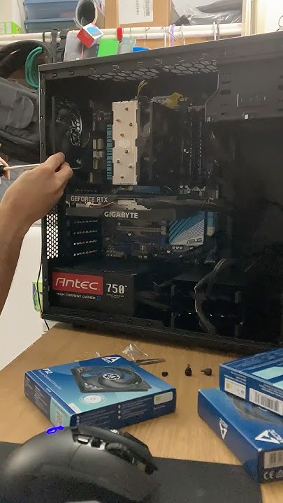 LemBrosGame's tweet card. Building PC for My Windows 10 #shorts #buildingpc #windows10 #win10...