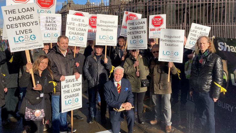 SkyNews's tweet card. The loan charge scandal has driven people to the brink of bankruptcy, devastated families and has been linked to 10 suicides.