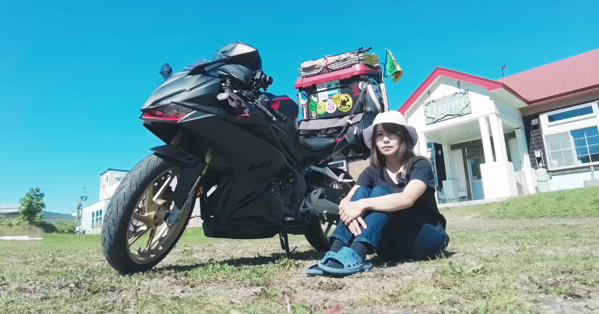 motoconnectweb's tweet card. みなさんこんにちは！バイクで日本一周旅をしているこつぶです。