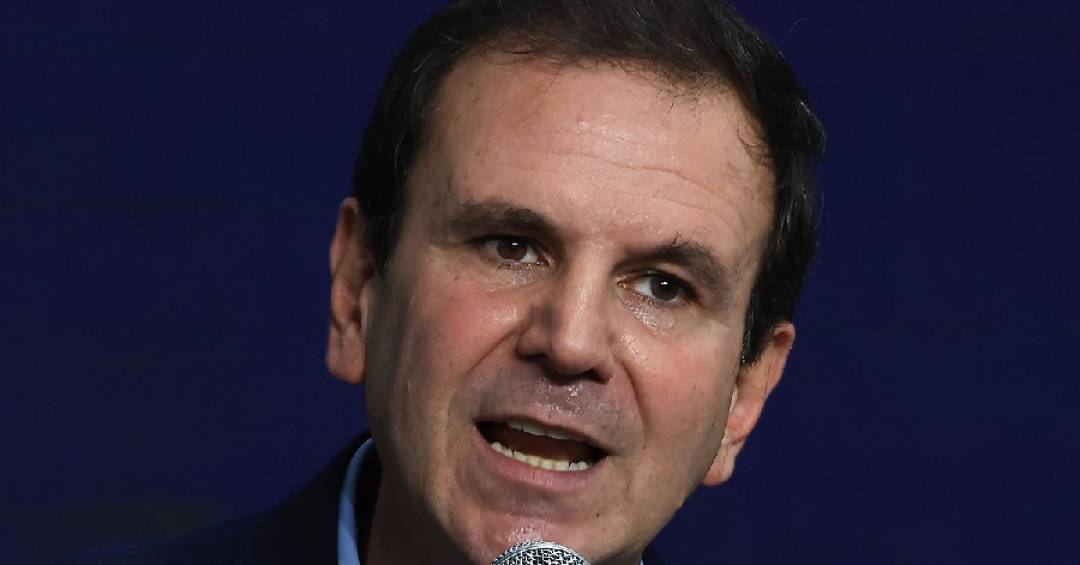 VEJA's tweet card. Comentários do prefeito do Rio foram uma resposta direta aos comentários negativos do premiê da Alemanha sobre o Brasil, Belém e os brasileiros