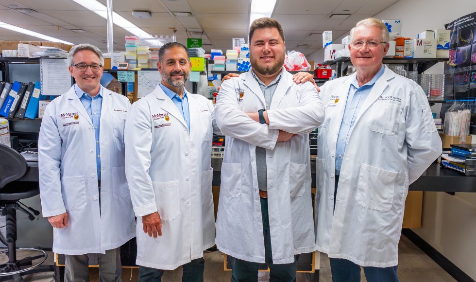 Mac_Transfusion's tweet card. Researchers at McMaster University have discovered that a rare but dangerous reaction to a widely used blood thinner is caused by a single antibody - overturning decades of medical misunderstanding....