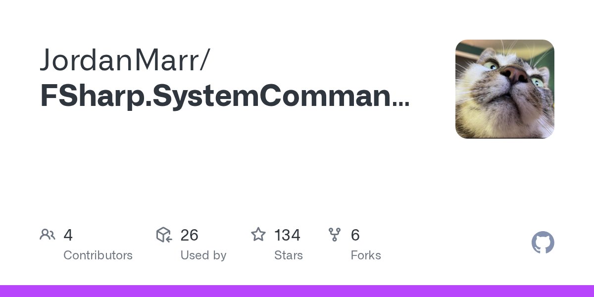 jordan_n_marr's tweet card. Contribute to JordanMarr/FSharp.SystemCommandLine development by creating an account on GitHub.