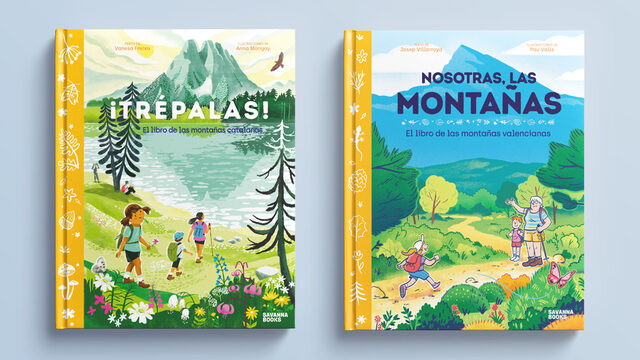 Lamunix's tweet card. Dos libros álbum ilustrados para conocer las montañas valencianas y catalanas y cultivar el cariño por nuestros parajes naturales.