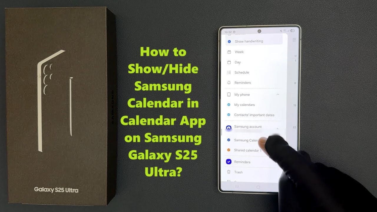 TechMeSpot's tweet card. How to Show/Hide Samsung Calendar in Calendar App on Samsung Galaxy...