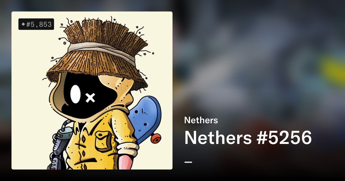 uwillc's tweet card. 'Nether' or 'Nethers.' Denoting the inhabitants of Netherlayer, the forsaken, or the sacrificed. This term with various meanings is also used to refer to individuals. Like this man who awakened...