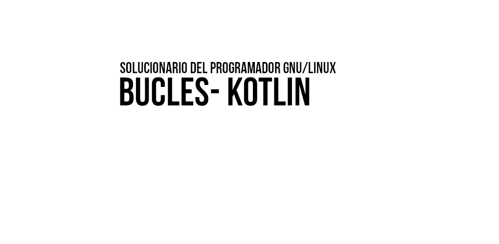 RevistaROOR's tweet card. Bucles en Kotlin